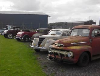 Hotrod and Class Car Club visit on 5 September 2015