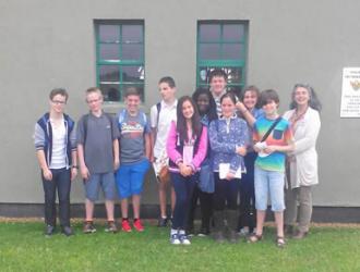 Saxmundham Free School visit in July 2015
