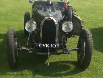 The Bugatti Car Club visited in May 2015