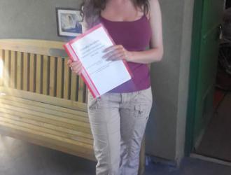 Tanis who used the Museum library to research for her thesis and has donated a copy to the Museum