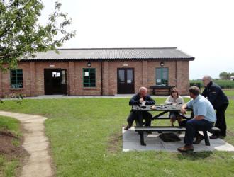 The New Building & Picnic Area