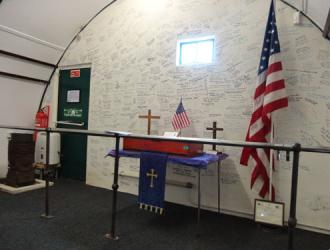 The Chapel & Veteran's Wall