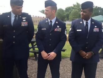 The RAF Mildenhall contingent