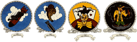 Squadrons of the 390th Bomb Group