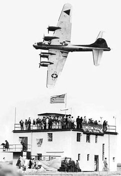 The B17 Flypast on 13 May 1981